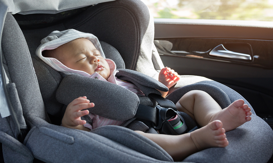 Car seat safety for newborn babies